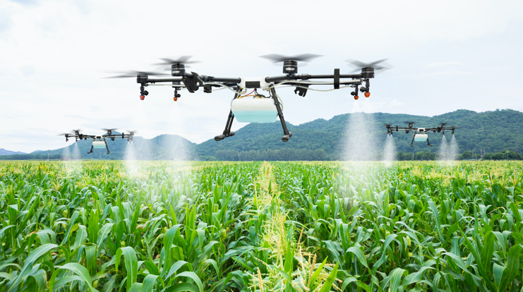 Smart Agriculture using drones